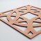 Ekena Millwork Large Brownsville Decorative Fretwork Wood Wall Panels, Cherry, 23 3/8"W x 23 3/8"H x 3/8"T WALW24X24X0375BNECH - alternate 4